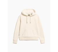 Sweatshirt à capuche et logo métallisé femme Superdry Luxe Beige S