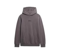Superdry Micro Logo Hoodie Gris S Homme