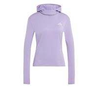 adidas - Women's ADI365 Running Essentials Winter Hooded - T-shirt de running - L - magic lilac