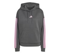 Sweatshirt à capuche femme adidas Essentials 3-stripes Fleece Gris XS