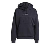 Adidas Sweat à capuche Essentials Linear French Terry Femme Noir/Blanc XL