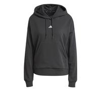 Adidas Essentials Small Logo French Terry Hoodie Noir L Femme