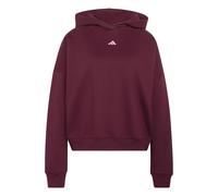 Adidas Sweatshirt à capuche Studio 3-Stripes femme Rouge Taille M