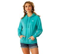 Sweatshirt à capuche femme Ariat Logo 2.0 Bleu S