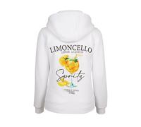 Sweatshirt Ã capuche femme Cloud5ive Limoncello Spritz Blanc M