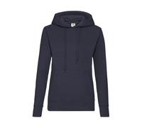 Sweatshirt à capuche femme Fruit of the Loom Classic Bleu XL