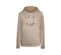Sweatshirt Ã capuche femme Greenbomb Bike Brush Chipper Beige S
