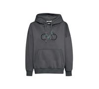 Sweatshirt à capuche femme Greenbomb Bike Freehand Mello Gris S