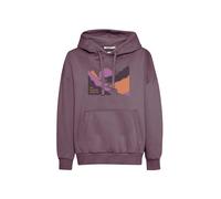 Sweatshirt à capuche femme Greenbomb River Sundown Mello Violet XL