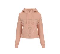 Sweatshirt à capuche femme Guess New Alisa Blanc S