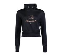 Sweatshirt à capuche femme HKM Equestrian Rosegold Style Noir XL