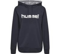 Sweatshirt à capuche femme Hummel Cotton Logo Bleu S