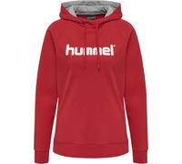 Sweatshirt à capuche femme Hummel Cotton Logo Rouge XS