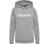 Sweatshirt à capuche femme Hummel go logo Gris M