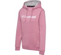 Hummel Sweat à capuche Mover Femme – 70% coton, capuche doublée jersey, poche avant, coupe normale