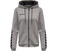 Hummel Sweat zippé à capuche HMLAuthentic Poly Gris XS EU