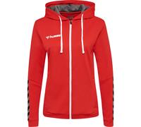 Sweatshirt à capuche femme Hummel zip hmlAUTHENTIC Poly Rouge XS