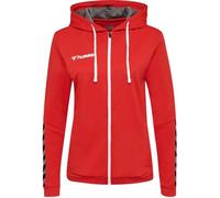 Sweatshirt à capuche femme Hummel zip hmlAUTHENTIC Poly - rouge XS