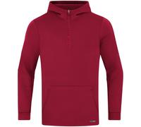 JAKO - Sweat à Capuche Zippé Pro Casual, Femme, Piment Rouge, 36