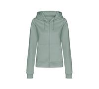 Sweatshirt à capuche femme Just Hoods Vert 2XL