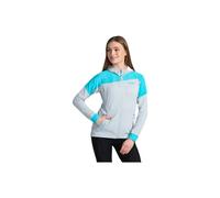 Kilpi Memphis Full Zip Sweatshirt Bleu,Gris 34 Femme