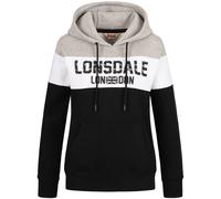 Sweatshirt Ã capuche femme Lonsdale Penbryn Noir M