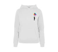Sweatshirt à capuche femme Merchcode Girl Floating Away Noir XL