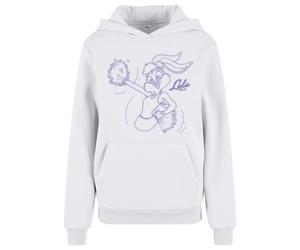 Sweatshirt à capuche femme Merchcode Lola Bunny Fluffy Blanc S