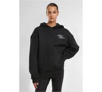 Miss Tee Give A Damn Fluffy Hoodie Noir XS Femme