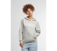 Sweatshirt Ã capuche femme Miss Tee Los Angeles Gris M