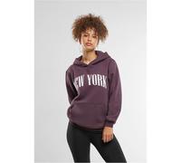 Sweatshirt Ã capuche femme Miss Tee New York Violet XS
