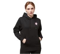 Sweatshirt à capuche femme Miss Tee Self Love Club Noir L