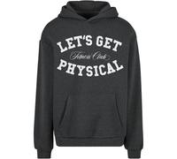 Sweatshirt à capuche femme Mister Tee Get Physical Fluffy Noir XL