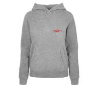 Sweatshirt Ã capuche femme Mister Tee Giuseppe'S Pizzeria Front Basic Gris S