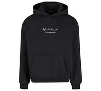 Sweatshirt à capuche femme Mister Tee Love Yourself First EMB Loose fit Noir XL