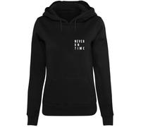 Sweatshirt à capuche femme Mister Tee Never On Time XL