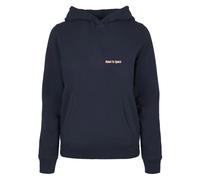 Sweatshirt Ã capuche femme Mister Tee Road To Space Box Basic Bleu M