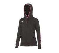 Mizuno Sweatshirt à capuche femme Noir Taille S