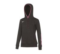 Mizuno Sweatshirt à capuche femme Noir XS