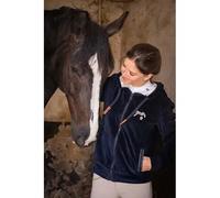Sweatshirt à capuche femme Pénélope Emy Velvet Bleu XL