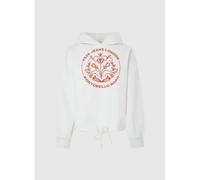 Sweatshirt à capuche femme Pepe Jeans Haria Blanc XS