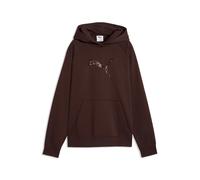 PUMA Hoodie à Sequins Essentials Femme XL, Chocolate Fondue Brown