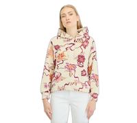 Sweatshirt à capuche femme Ragwear Tonna Print Gris S