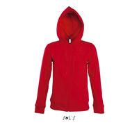 Sweatshirt à capuche femme Sol's Seven Rouge XL