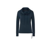 Super.natural Funnel Bio Hoodie Bleu L Femme