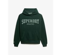 Sweatshirt à capuche femme Superdry Athletic Essential Relaxed Vert 2XS