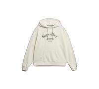 Sweatshirt Ã capuche femme Superdry Brand Mark Blanc 2XS