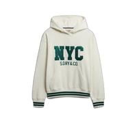 Superdry Sweatshirt à capuche femme Country Club Varsity Beige Taille S