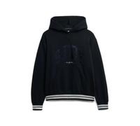 Superdry Country Club Varsity Hoodie Noir M Femme