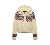 Sweatshirt Ã capuche femme Superdry Fairisle Blanc S